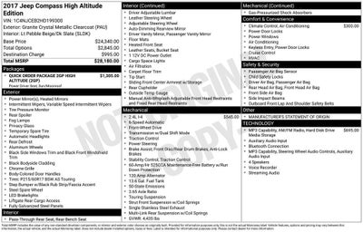 2017 Jeep Compass High Altitude