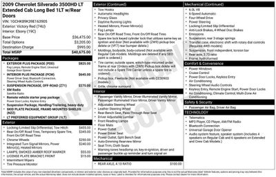 2009 Chevrolet Silverado 3500 HD SRW LT