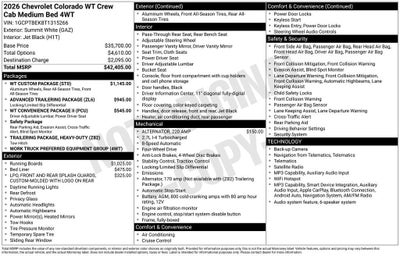 2026 Chevrolet Colorado WT