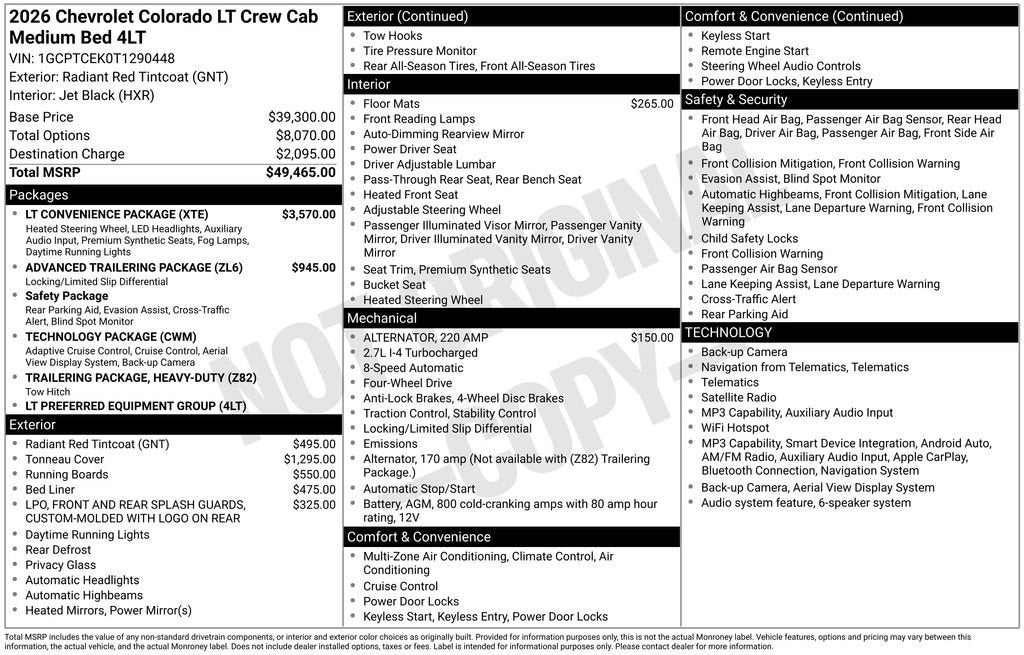 2026 Chevrolet Colorado LT