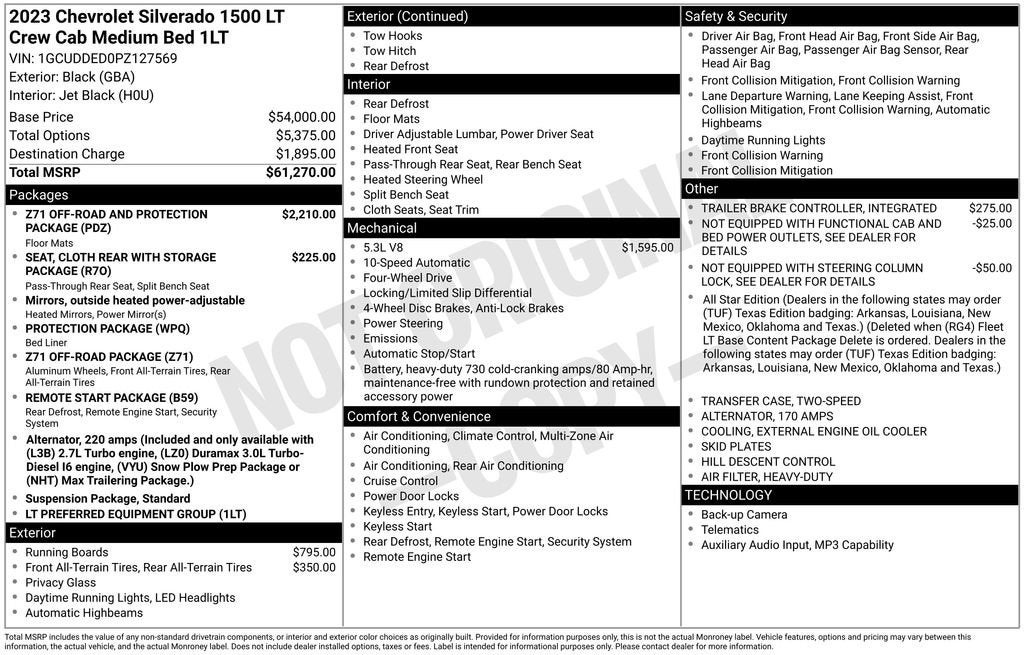 2023 Chevrolet Silverado 1500 LT