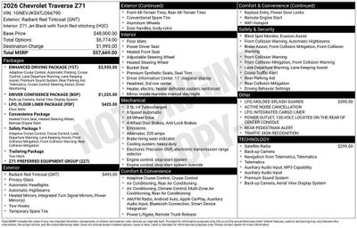 2026 Chevrolet Traverse Z71