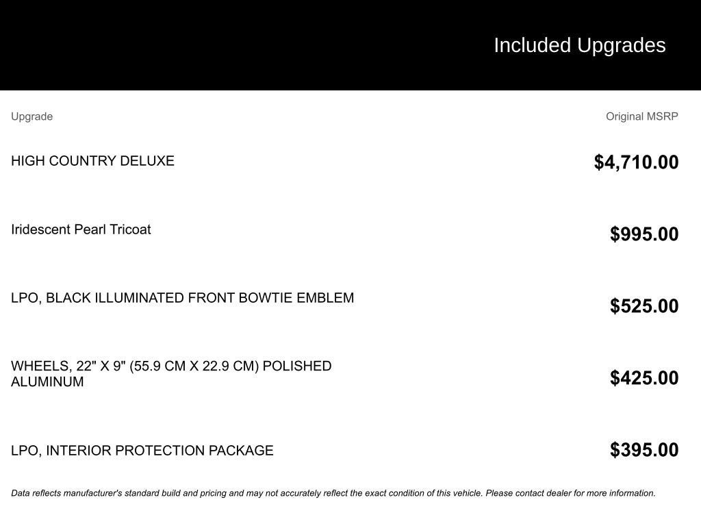2024 Chevrolet Tahoe High Country