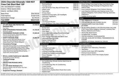 2026 Chevrolet Silverado 1500 RST