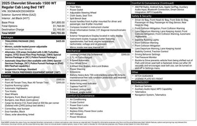 2025 Chevrolet Silverado 1500 WT