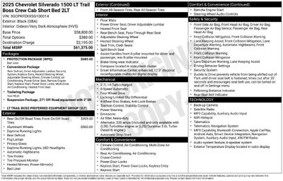 2025 Chevrolet Silverado 1500 LT Trail Boss