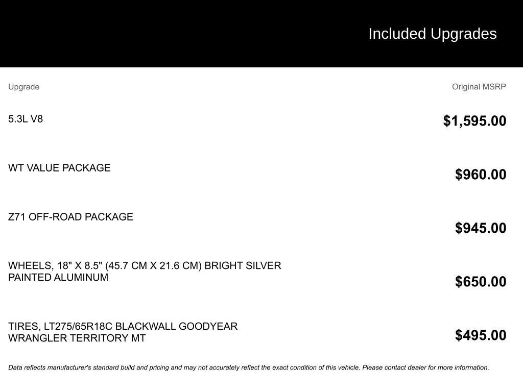 2025 Chevrolet Silverado 1500 WT