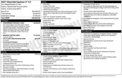2027 Chevrolet Equinox LT