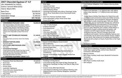 2027 Chevrolet Equinox LT