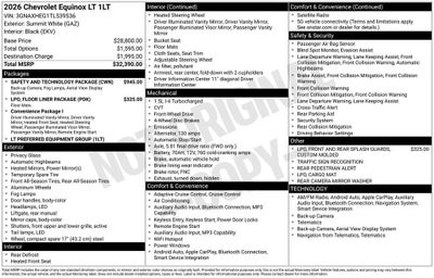 2026 Chevrolet Equinox LT