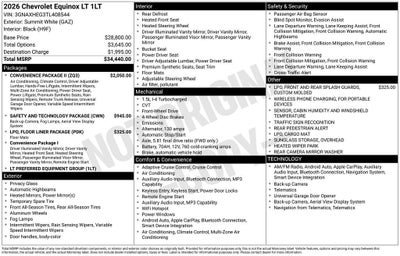 2026 Chevrolet Equinox LT
