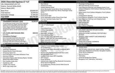 2026 Chevrolet Equinox LT