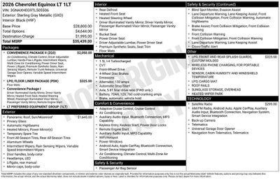 2026 Chevrolet Equinox LT