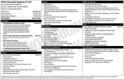 2026 Chevrolet Equinox LT