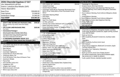 2026 Chevrolet Equinox LT