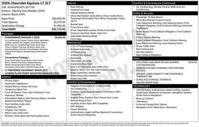 2026 Chevrolet Equinox LT