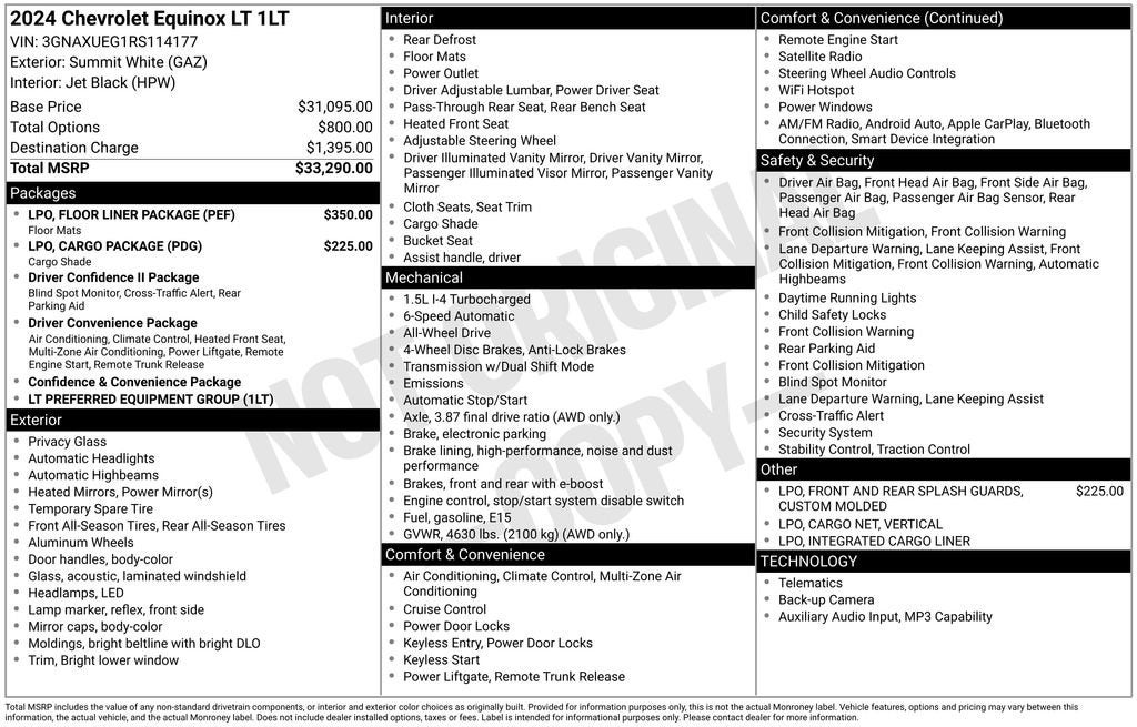 2024 Chevrolet Equinox LT