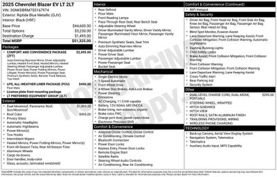 2025 Chevrolet Blazer EV LT