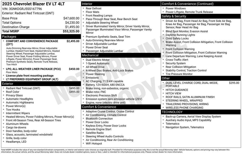 2025 Chevrolet Blazer EV LT