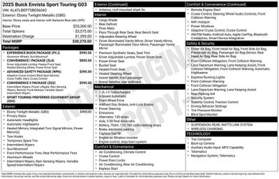 2025 Buick Envista Sport Touring