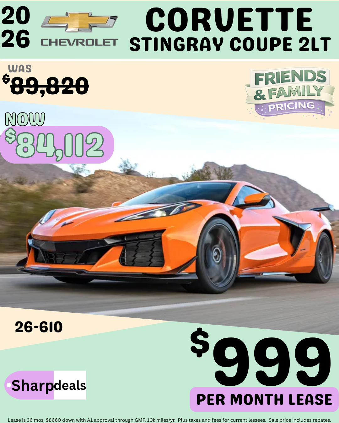 Corvette Stingray Coupe 2LT